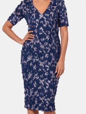 Xscape | Dresses | Xscape Navy Blue Gold Embroidered Lace Off Shoulders Dress Size 2 | Poshmark Xscape | Dresses | Xscape Navy Blue Gold Embroidered Lace Off Shoulders Dress Size 2 | Poshmark